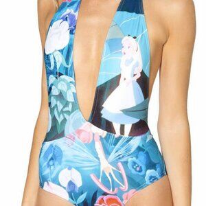 NWOT Blackmilk Alice In Wonderland Vegas Suit M
